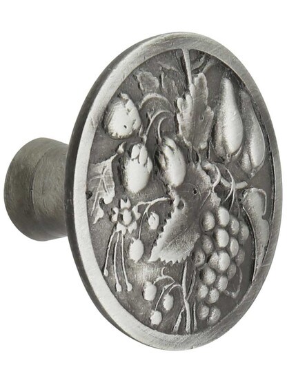 Tuscan Bounty Knob in Antique Pewter.